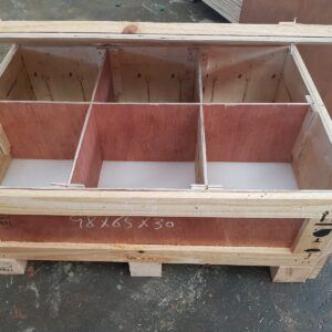 small wooden crates